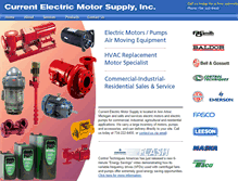 Tablet Screenshot of currentelectricmotor.com